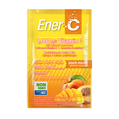 Multivitamin Drink Mix<br/>30 Sachet Carton<br/>1,000mg of Vitamin C<br/>Peach Mango